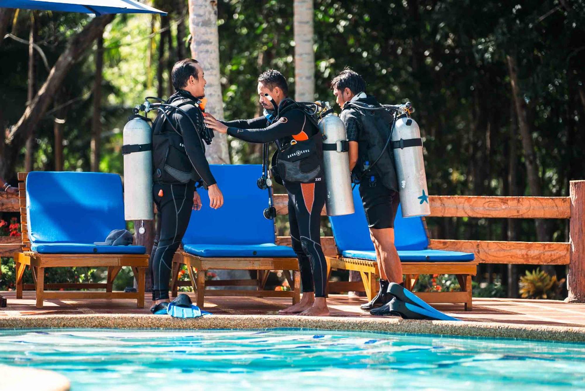 Blue Star Dive And Resort Anda  Zewnętrze zdjęcie