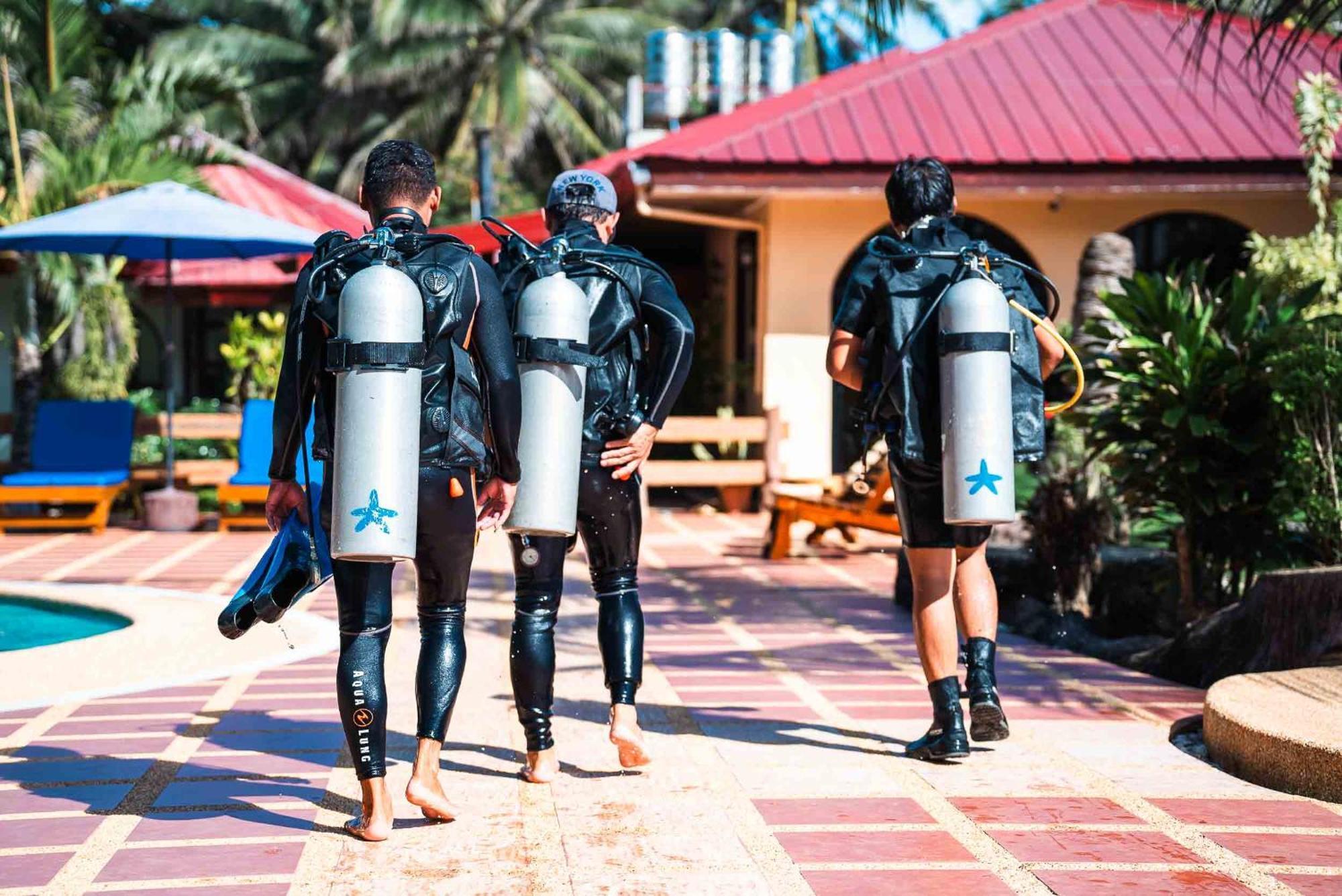 Blue Star Dive And Resort Anda  Zewnętrze zdjęcie